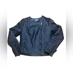Quilted Moto Jacket